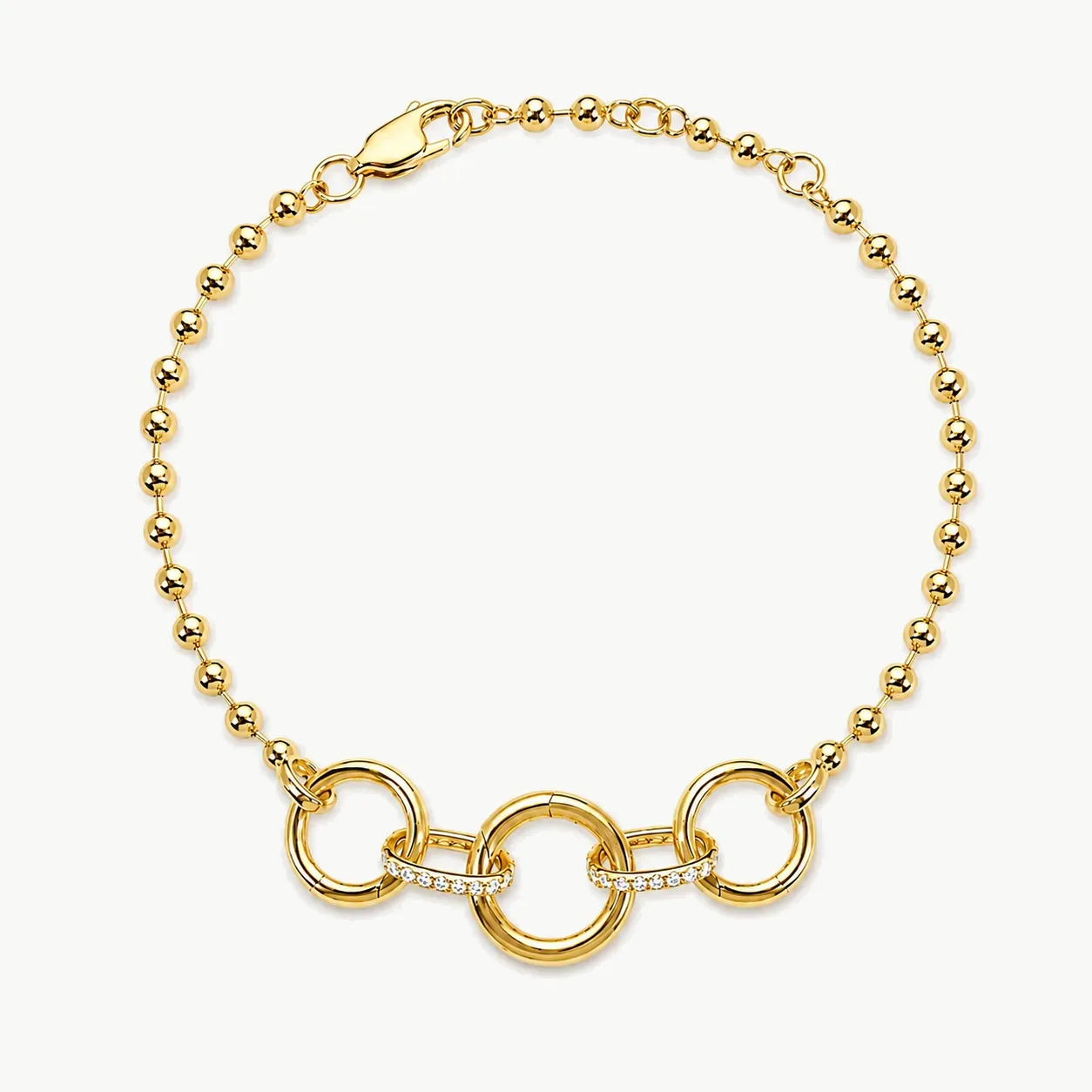 The Harmony Link Bead Bracelet