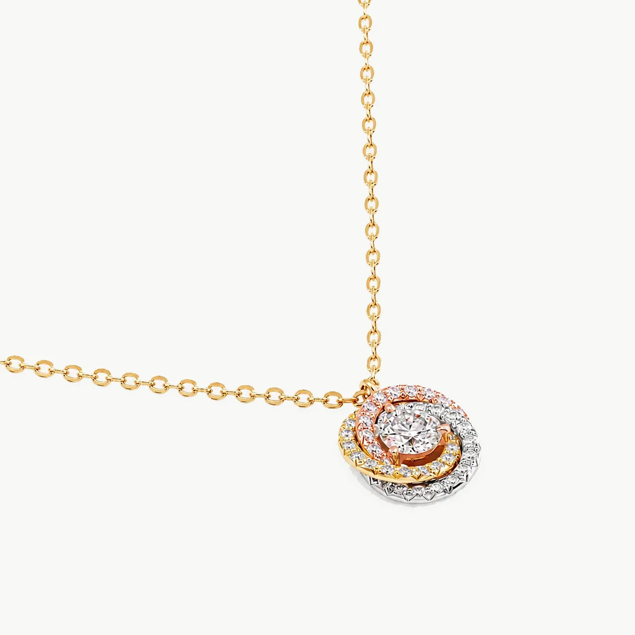 The Harmonious Trio Station Necklace