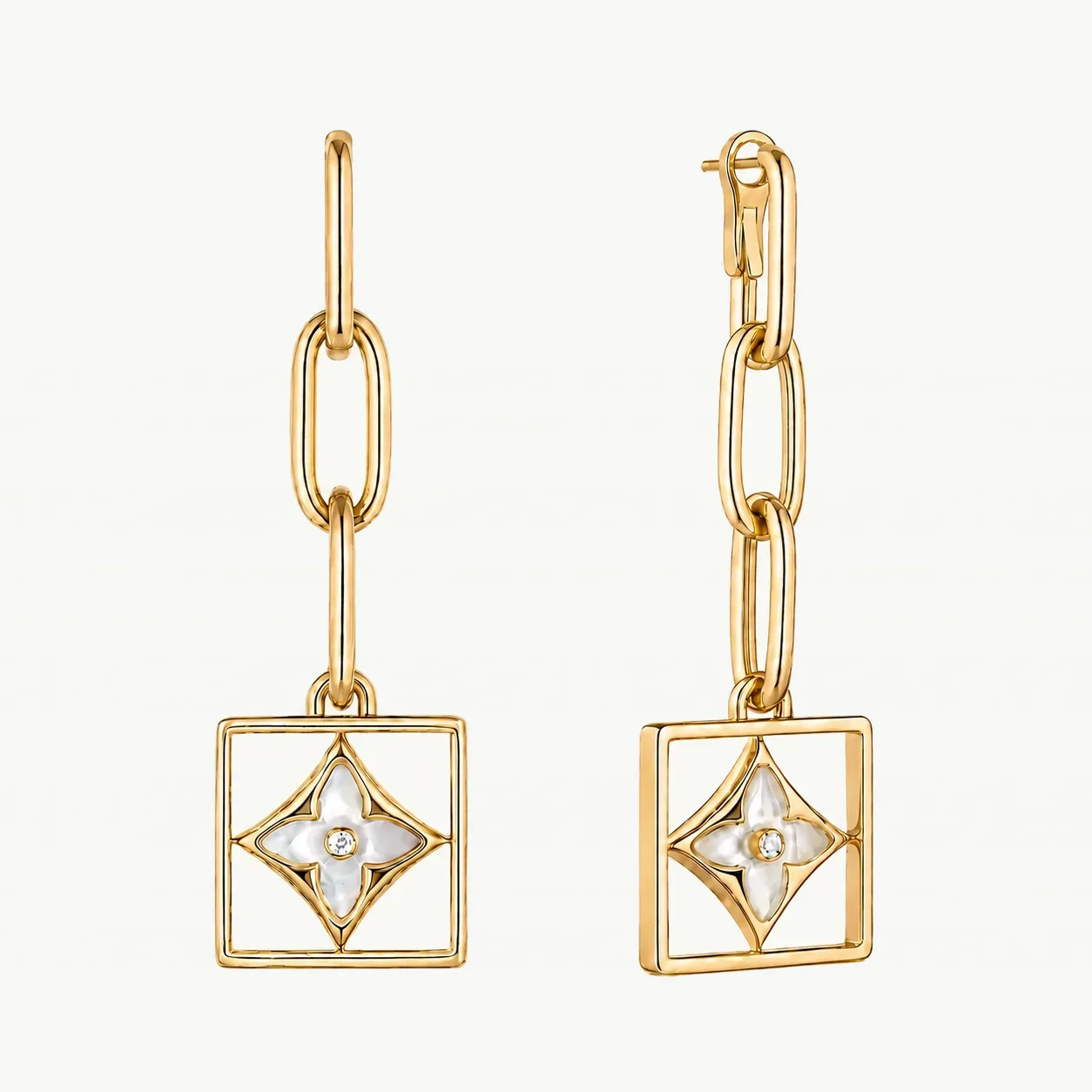 Aurelia Fleur Link Earrings