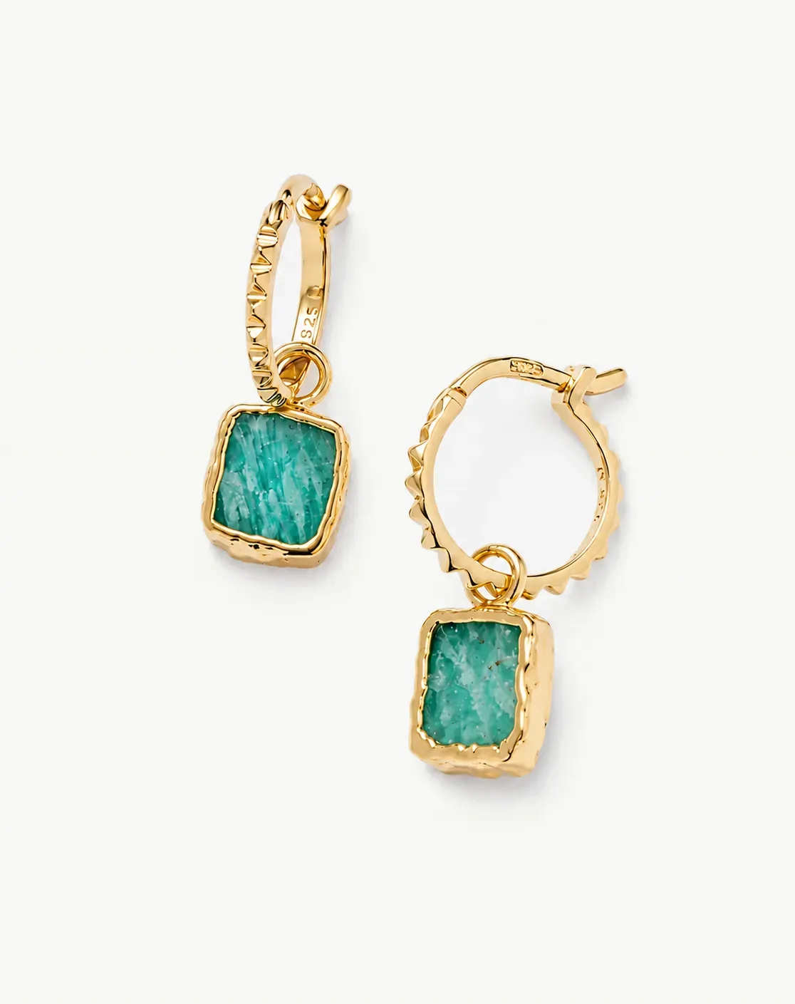 The Solstice Pyramid Stone Hoops